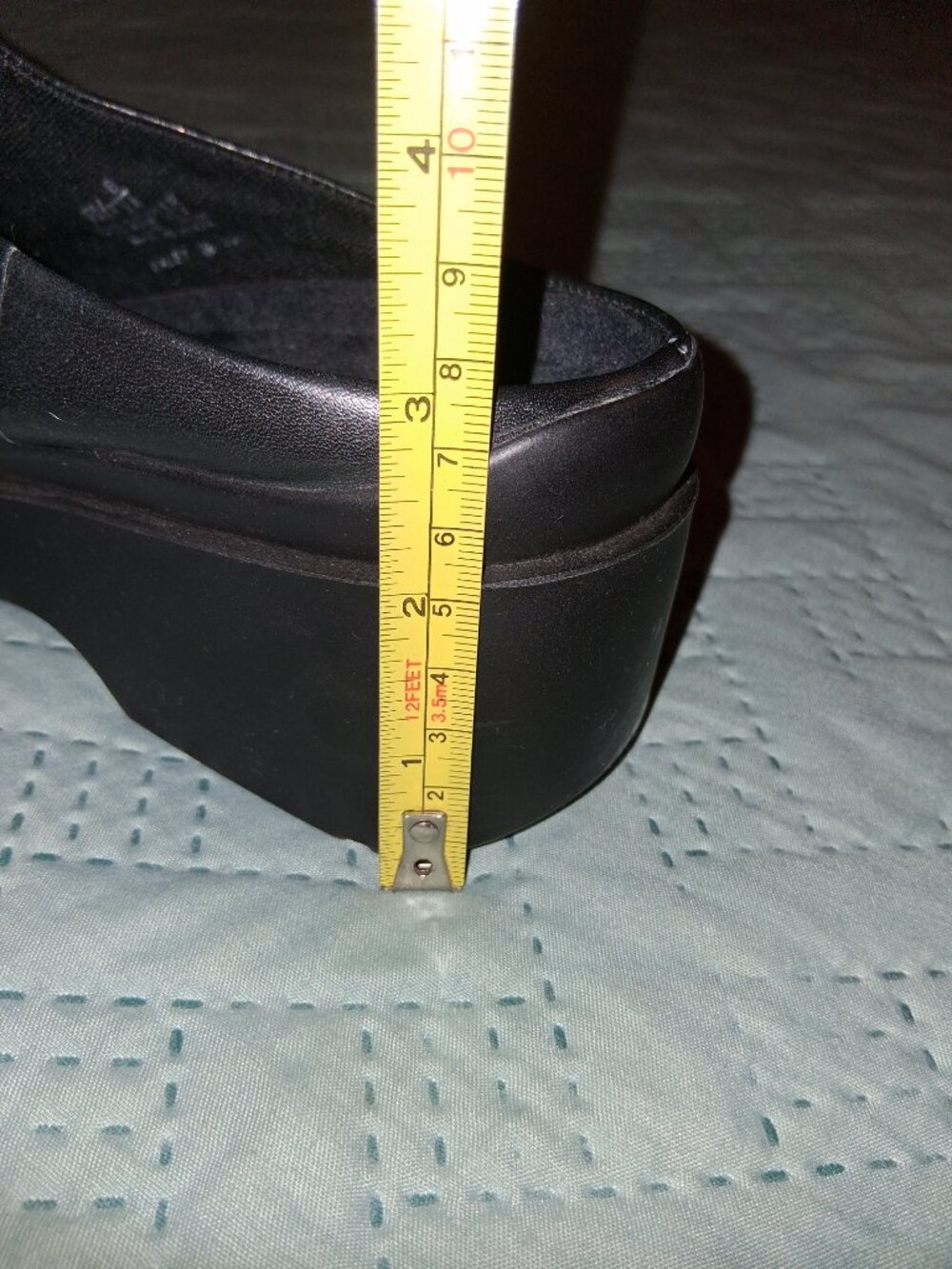 Easy Spirit Black Leather Slip-on Clogs-size 8.5 - Picture 5 of 6